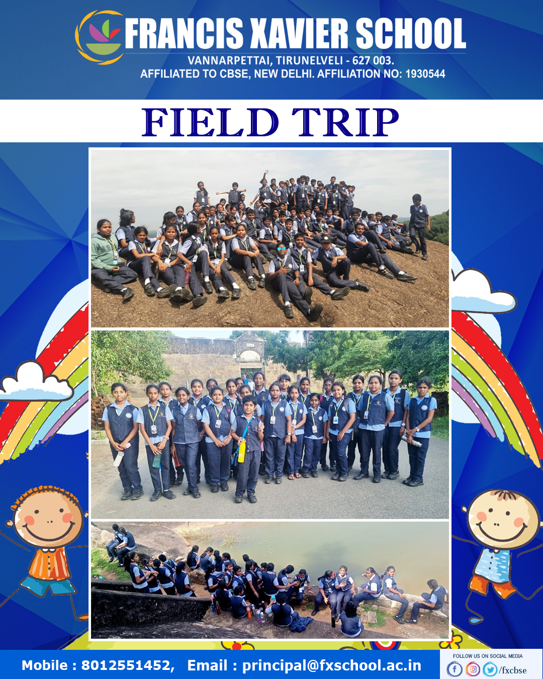 FIELD TRIP TO KANYAKUMARI