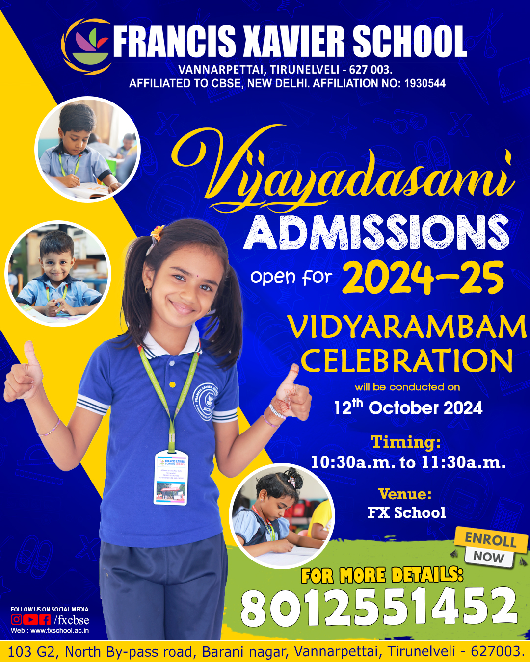 Vijayadasami Admission 2024